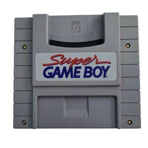 1994 Nintendo Super Game Boy Adapter OEM SNES Cartridge Gaming Accessory Part